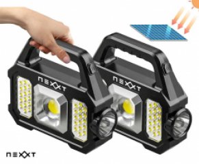 XL Draadloze Noodlamp Met Zonne-Energie - Vandaag 1+1 GRATIS! ...