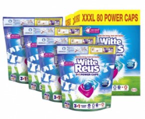 XXXL PACK Witte Reus Power Pods Wascapsules - 80+80 GRATIS! ...