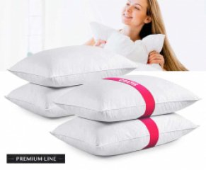 Hoofdkussens Premium Line 2+2 GRATIS - Anti-Allergisch En Ademend! ...