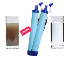 Draagbare Waterfilter - Vandaag 1+1 GRATIS! ...