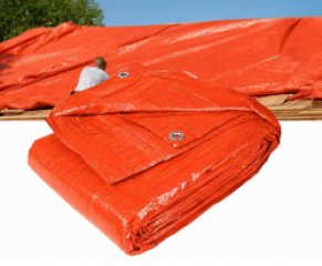 Dekzeil 3 x 4 Meter Oranje - Vandaag 1+1 GRATIS! ...
