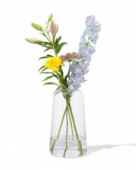HEMA Vaas 30cm glas (transparant)