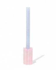 HEMA Kandelaar 5.8x10cm glas opaque (roze)