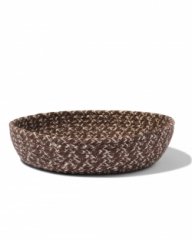 HEMA Mandje ⌀26x6cm jute (bruin)