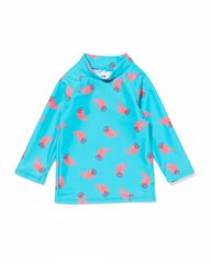 HEMA Babyzwemshirt UPF40+ garnalen felblauw (felblauw)