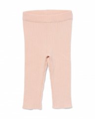 HEMA Baby legging rib gebreid oudroze (oudroze)