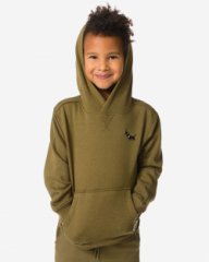 HEMA Takkie kinderhoodie sweatstof zwart (zwart)