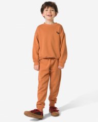 HEMA Kinderbroek sweatstof olijf (olijf)
