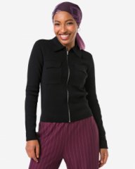 HEMA Damesvest Ivory bordeauxrood (bordeauxrood)